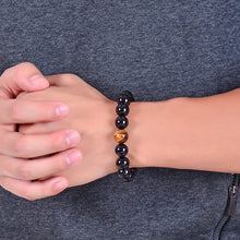 Load image into Gallery viewer, Obsidian Bravery and Protection Bracelet