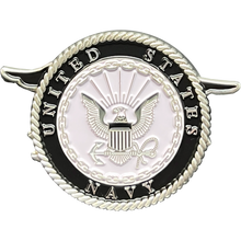 Load image into Gallery viewer, GL2-010 United States Navy Seals Trident Seal Team 6 USN Challenge Coin