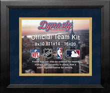 Load image into Gallery viewer, Los Angeles Chargers Custom NFL Football 16x20 Picture Frame Kit (Multiple Colors)