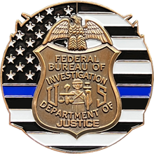 Load image into Gallery viewer, GL13-007 FBI Special Agent Intel Analyst Federal Bureau Investigations Challenge Coin Negotiator