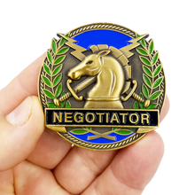 Load image into Gallery viewer, GL14-003 Border Patrol Agent Thin Green Line Negotiator Challenge Coin Honor First