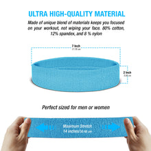 Load image into Gallery viewer, Premium Terry Cloth Cotton Sweatbands