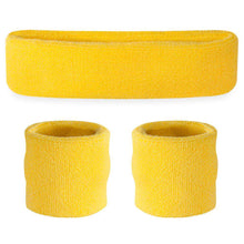 Load image into Gallery viewer, Kids Sweatband Set (1 Headband / 2 Wristbands)