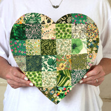 Load image into Gallery viewer, Fabric-Faced Pallet Hearts
