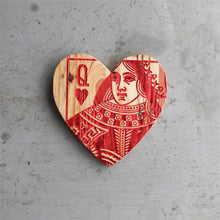 Load image into Gallery viewer, Queen of Hearts Pallet Wood Hearts