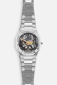 Steel/Crystal Luxury Watch- 40MM