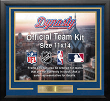 Load image into Gallery viewer, Milwaukee Brewers Custom MLB Baseball 11x14 Picture Frame Kit (Multiple Colors)