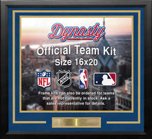 Load image into Gallery viewer, Milwaukee Brewers Custom MLB Baseball 16x20 Picture Frame Kit (Multiple Colors)