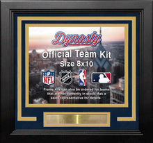 Load image into Gallery viewer, Michigan Wolverines Custom NCAA College 8x10 Picture Frame Kit (Multiple Colors)