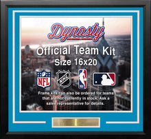 Load image into Gallery viewer, Denver Nuggets Throwback Custom NBA Basketball 16x20 Picture Frame Kit (Multiple Colors)