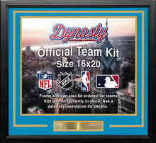 Load image into Gallery viewer, Denver Nuggets Throwback Custom NBA Basketball 16x20 Picture Frame Kit (Multiple Colors)