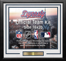 Load image into Gallery viewer, Milwaukee Brewers Custom MLB Baseball 16x20 Picture Frame Kit (Multiple Colors)