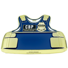 Load image into Gallery viewer, EL6-007 Field Ops CBP Officer CBPO Fild Ops Body Armor 3D Challenge Coin