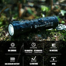Load image into Gallery viewer, OLIGHT I3EBK i3E EOS Keychain Flashlight - Black