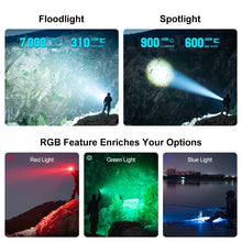 Load image into Gallery viewer, OLIGHT MARAUDERMINIBK Marauder Mini Powerful LED Flashlight With RGB