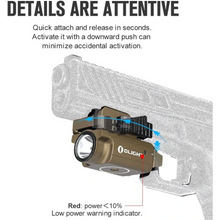 Load image into Gallery viewer, OLIGHT PLMINI2DT PL-MINI 2 Valkyrie Tactical Light - Desert Tan