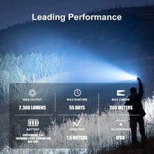 Load image into Gallery viewer, OLIGHT WARRIOR3SBK Warrior 3S High Beam Tactical Flashlight - Black