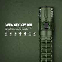 Load image into Gallery viewer, OLIGHT WARRIOR3SODG Warrior 3S High Beam Tactical Flashlight - OD Green