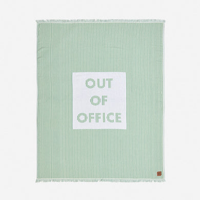 Out Of Office Driftweave Beach Blanket