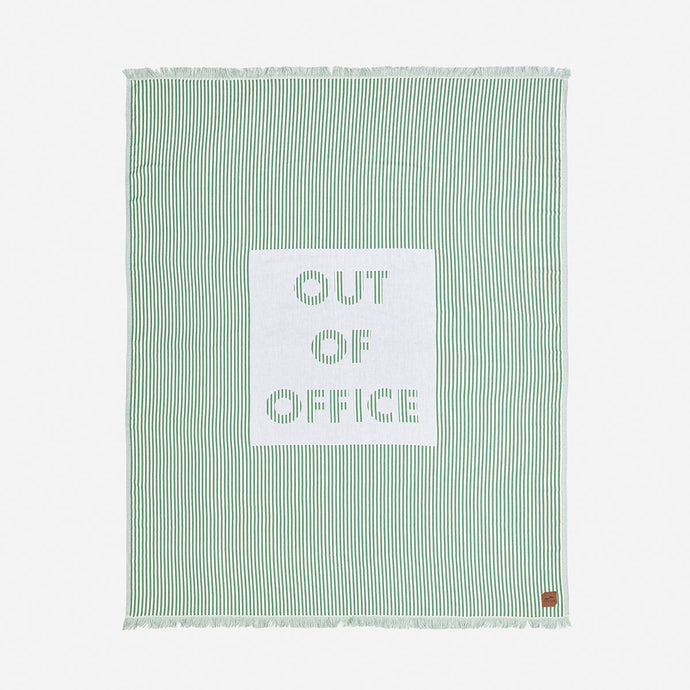 Out Of Office Driftweave Beach Blanket