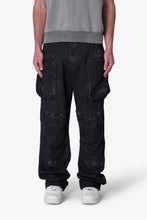 Load image into Gallery viewer, Oil Stretch Cargo Pants - Brown