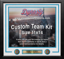 Load image into Gallery viewer, Houston Oilers Throwback Custom NFL Football 11x14 Picture Frame Kit (Multiple Colors)