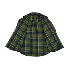 Load image into Gallery viewer, Green forest Men's Outdoor Green Flannel Shirt