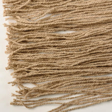 Load image into Gallery viewer, Ophelia Boho Woven Wall Hanging | Cotton Fringe Tapestry with Wooden Rod