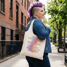 Load image into Gallery viewer, Out of Patience for Deeply Disappointing Men Slouchy Canvas Tote in Natural