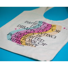 Load image into Gallery viewer, Out of Patience for Deeply Disappointing Men Slouchy Canvas Tote in Natural