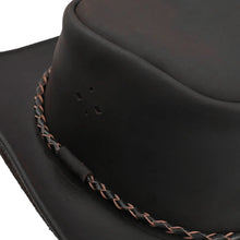 Load image into Gallery viewer, Blackthorn Rider- Men’s Leather Hat