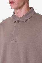 Load image into Gallery viewer, Oversized Knit Polo S/S Shirt - Bone