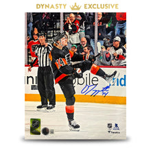 Load image into Gallery viewer, Owen Tippett Goal Celebration Philadelphia Flyers Autographed 16" x 20" Hockey Photo