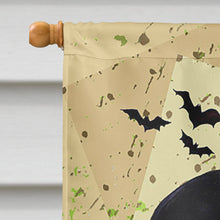 Load image into Gallery viewer, Bat Crazy Halloween Flag Canvas House Size PJC1003CHF