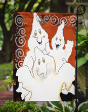 Load image into Gallery viewer, Ghostly Crew Halloween Garden Flag - Outdoor Decorative Yard Flag