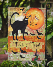 Load image into Gallery viewer, Trick or Treat Moon Halloween Garden Flag - Outdoor Decorative Yard Flag