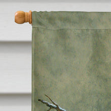 Load image into Gallery viewer, Gather your Friends Snowman with Dogs Flag Canvas House Size PJC1010CHF