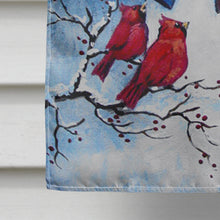 Load image into Gallery viewer, Hello Winter Friends Snowman Flag Canvas House Size PJC1013CHF