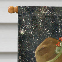 Load image into Gallery viewer, Love at Christmas Snowman Flag Canvas House Size PJC1016CHF