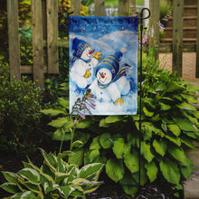 Load image into Gallery viewer, Snow babies At Play Snowman Garden Flag - Outdoor Decorative Yard Flag PJC1017GF