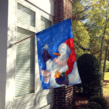 Load image into Gallery viewer, This Ones for You Snowman Flag Canvas House Size PJC1022CHF