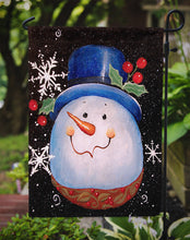 Load image into Gallery viewer, Top Hat Greetings Snowman Garden Flag - Outdoor Decorative Yard Flag PJC1023GF