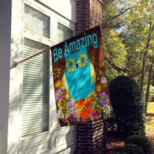 Load image into Gallery viewer, Be Amazing Owl Flag Canvas House Size PJC1025CHF