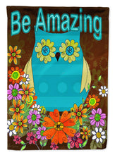 Load image into Gallery viewer, Be Amazing Owl Flag Canvas House Size PJC1025CHF
