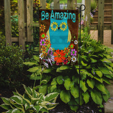 Load image into Gallery viewer, Be Amazing Owl Garden Flag – Decorative Outdoor Yard Flag PJC1025GF