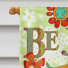 Load image into Gallery viewer, Be Joyful Owl Flag Canvas House Size PJC1028CHF