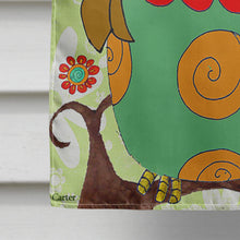 Load image into Gallery viewer, Be Joyful Owl Flag Canvas House Size PJC1028CHF