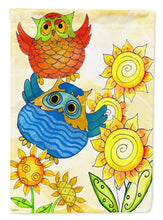 Load image into Gallery viewer, Celebrate Owl Garden Flag - Outdoor Decorative Yard Flag