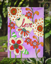 Load image into Gallery viewer, Love is Blooming Valentine's Day Garden Flag – Decorative Outdoor Yard Flag PJC1039GF