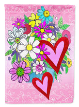 Load image into Gallery viewer, True Love Bouquet Valentine's Day Flag Canvas House Size PJC1040CHF
